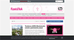 Desktop Screenshot of floristikaweb.cz